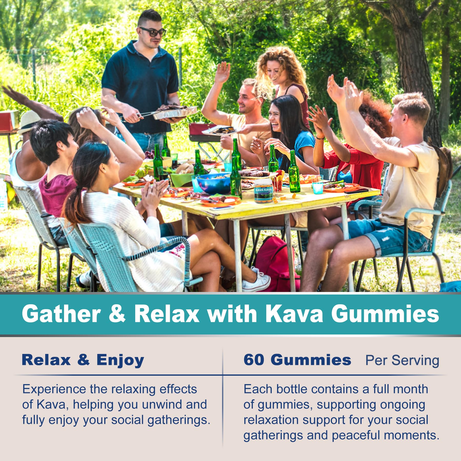 Nextdia Kava Kava Gummies in a lifestyle setting