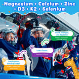 Nextdia Kids 4+ Magnesium + Saffron Sleep Gummies with a child