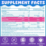 Nextdia Kids Calcium Gummies 3-in-1 Strawberry flavour packaging