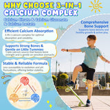 Nextdia Kids Calcium Gummies packaging with nutrition information