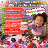 Nextdia Kids' Gummies with Saffron and Magnesium close-up of gummies