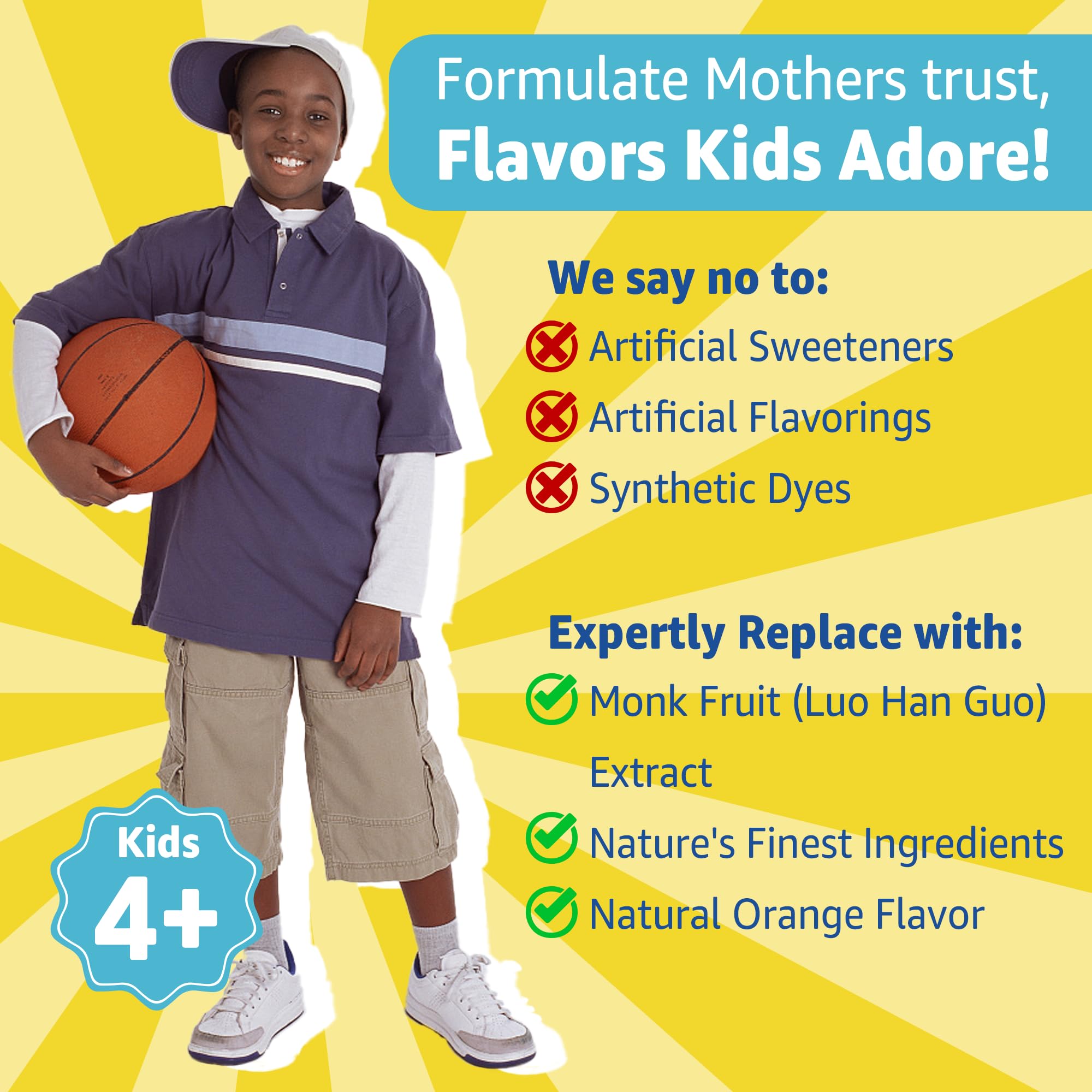 Nextdia Kids Multivitamin Gummies lifestyle scene with children
