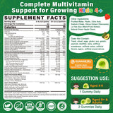Nextdia Kids Multivitamin Gummies packaging side view