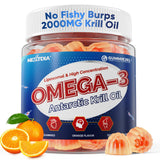 Nextdia Krill Oil Omega 3 Gummies front view with packaging