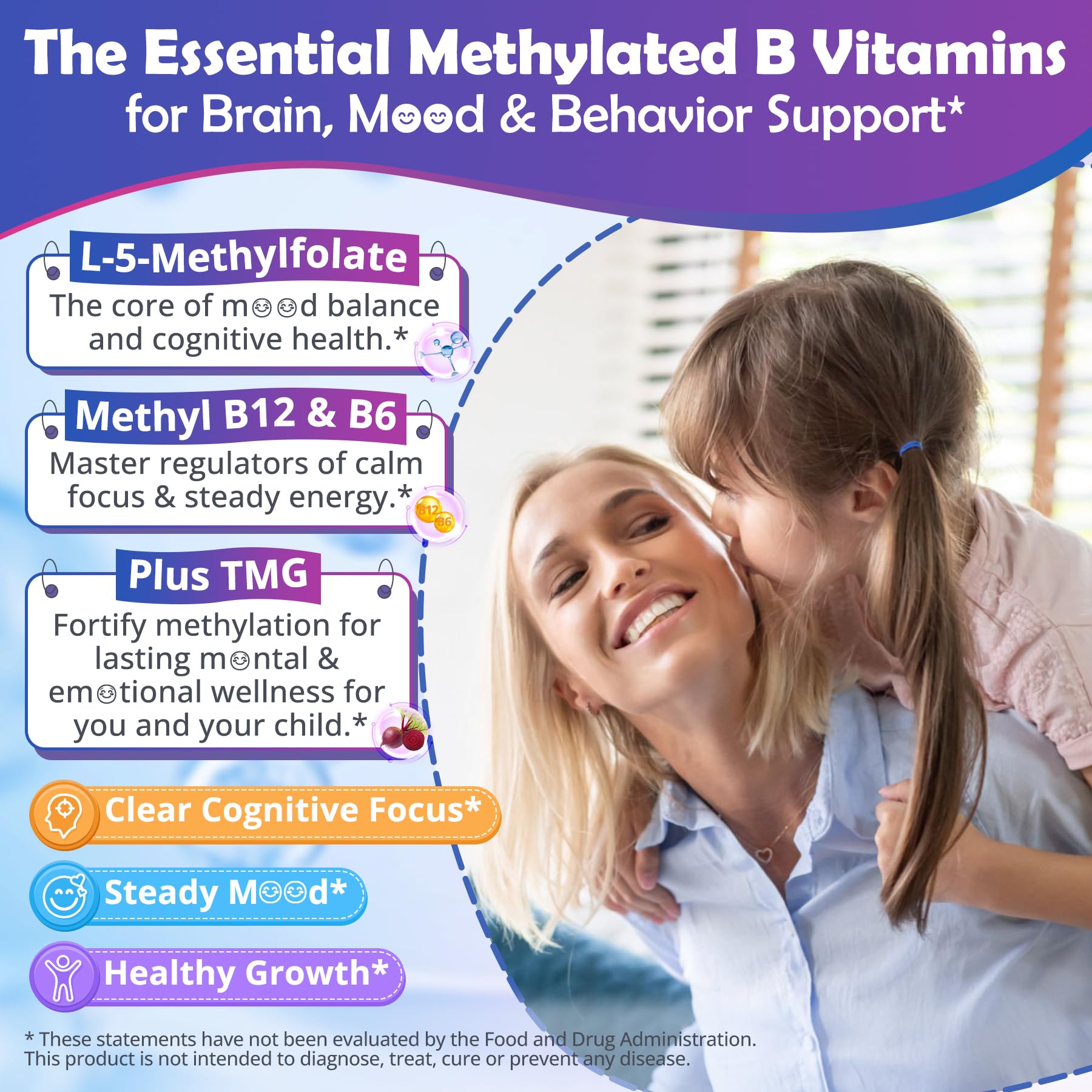 Nextdia L-Methylfolate Gummies on a wooden table