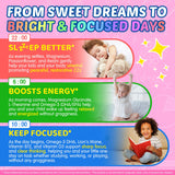 Nextdia Magnesium Gummies back view with nutritional information