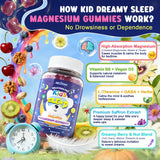 Nextdia Magnesium Gummies for Kids side view showing gummy texture