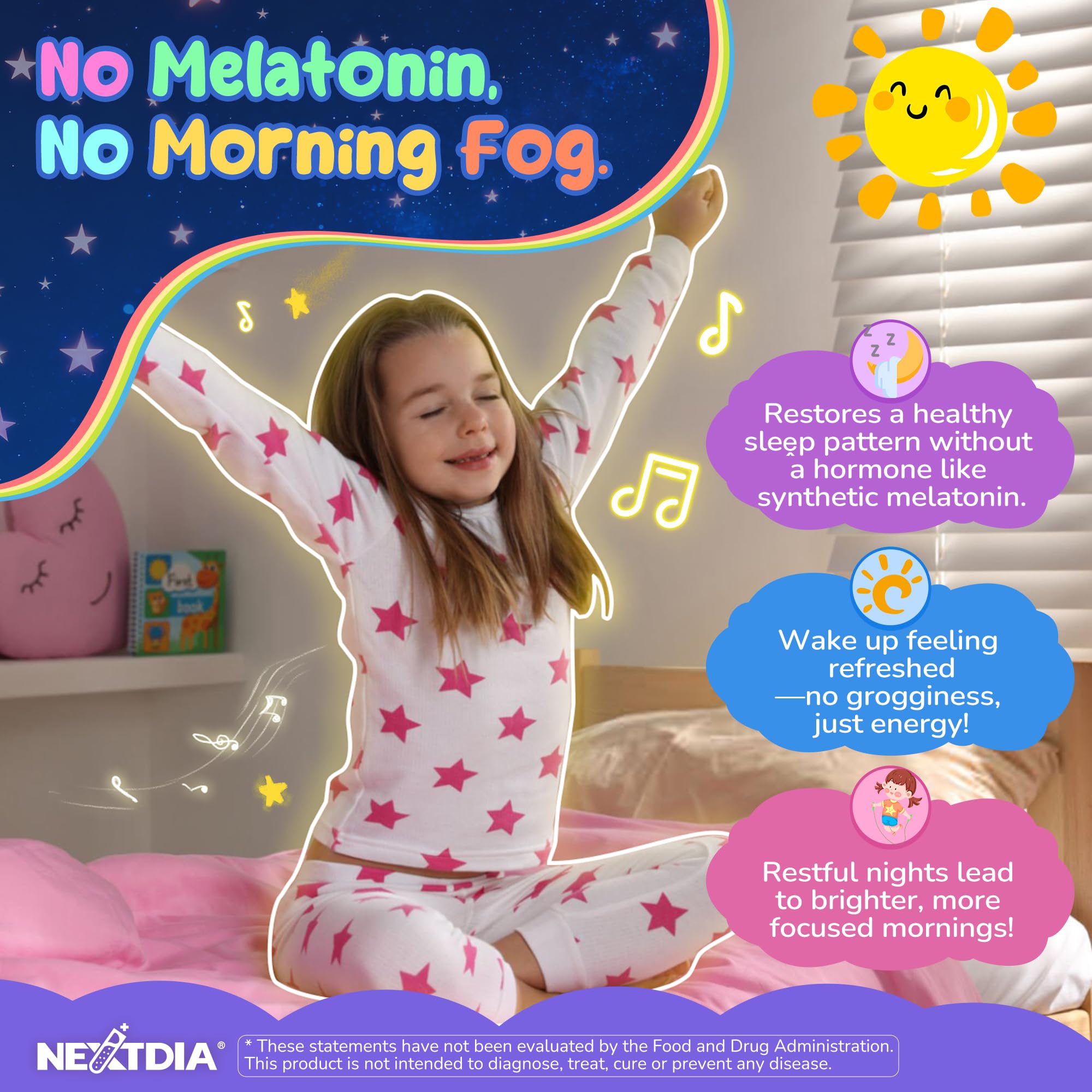 Nextdia Magnesium Gummies for Kids & Teens dosage details