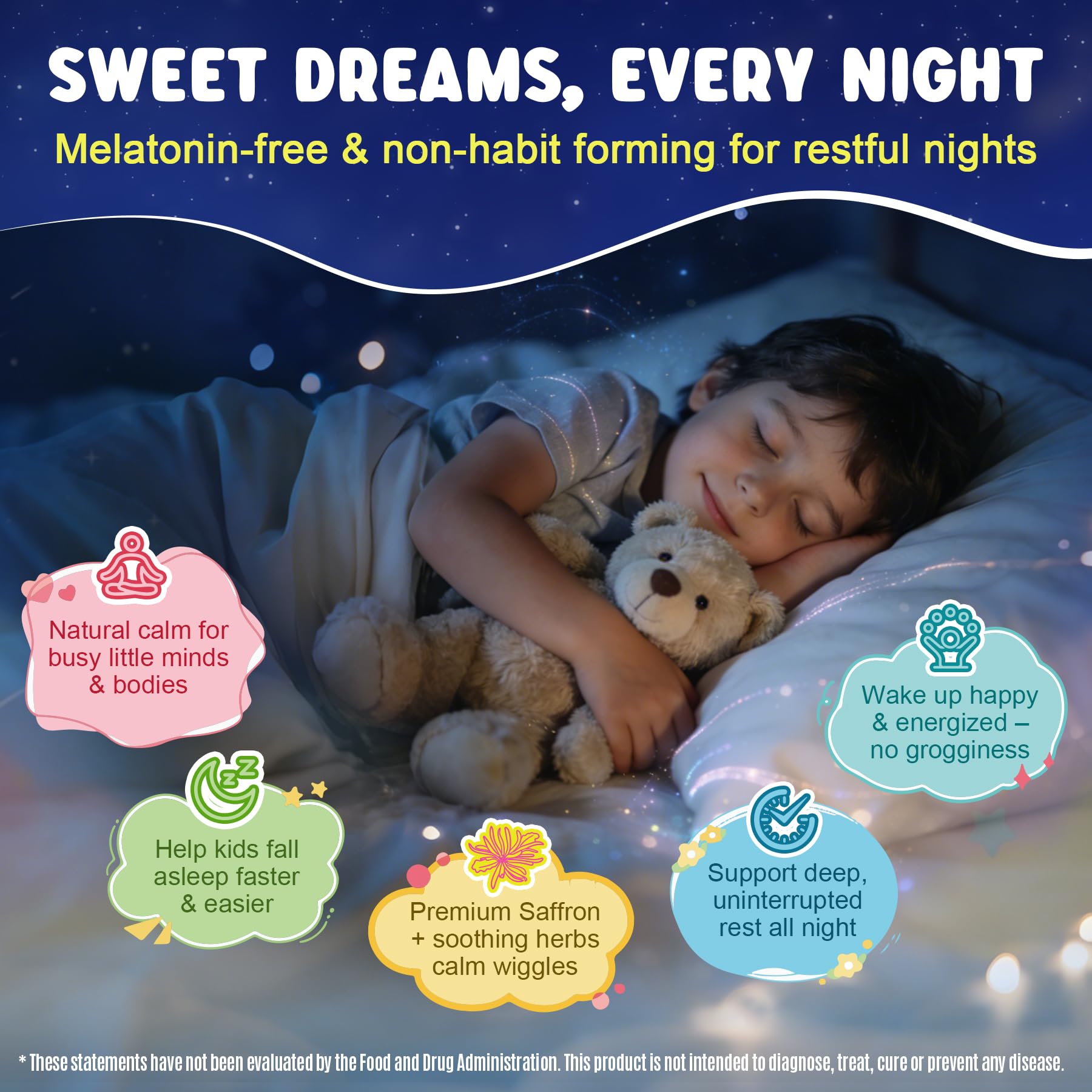 Nextdia Magnesium Gummies for Kids with a glass of water