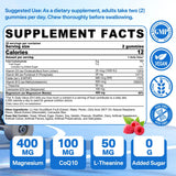 Nextdia Magnesium Gummies packaging with raspberry flavour