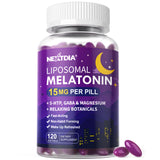Nextdia Melatonin Sleep Supplement 15mg softgel front view