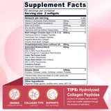 Nextdia Multi-Collagen Supplement 2000mg softgel side view