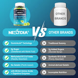 Nextdia Multivitamins for Men gummy with fresh fruits