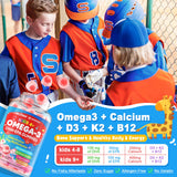 Nextdia Omega-3 Gummies for Kids back view packaging