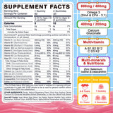 Nextdia Omega-3 Gummies for Kids strawberry flavour gummies