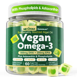 Nextdia Omega-3 Liquid-Filled Gummies front view with packaging