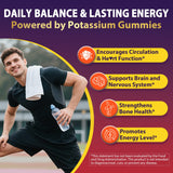 Nextdia Potassium Gummies 1200mg gummies in hand