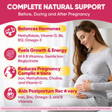 Nextdia Prenatal Vitamins Gummies on a wooden table with a spoon
