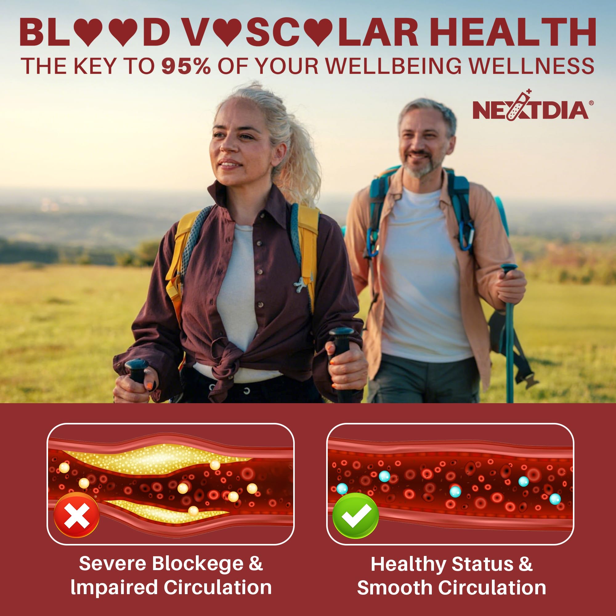 Nextdia Red Yeast Rice Gummies 2400mg ingredients list