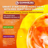 Nextdia Red Yeast Rice Gummies 2400mg with CoQ10