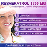 Nextdia Resveratrol Gummies 1500mg ingredients list