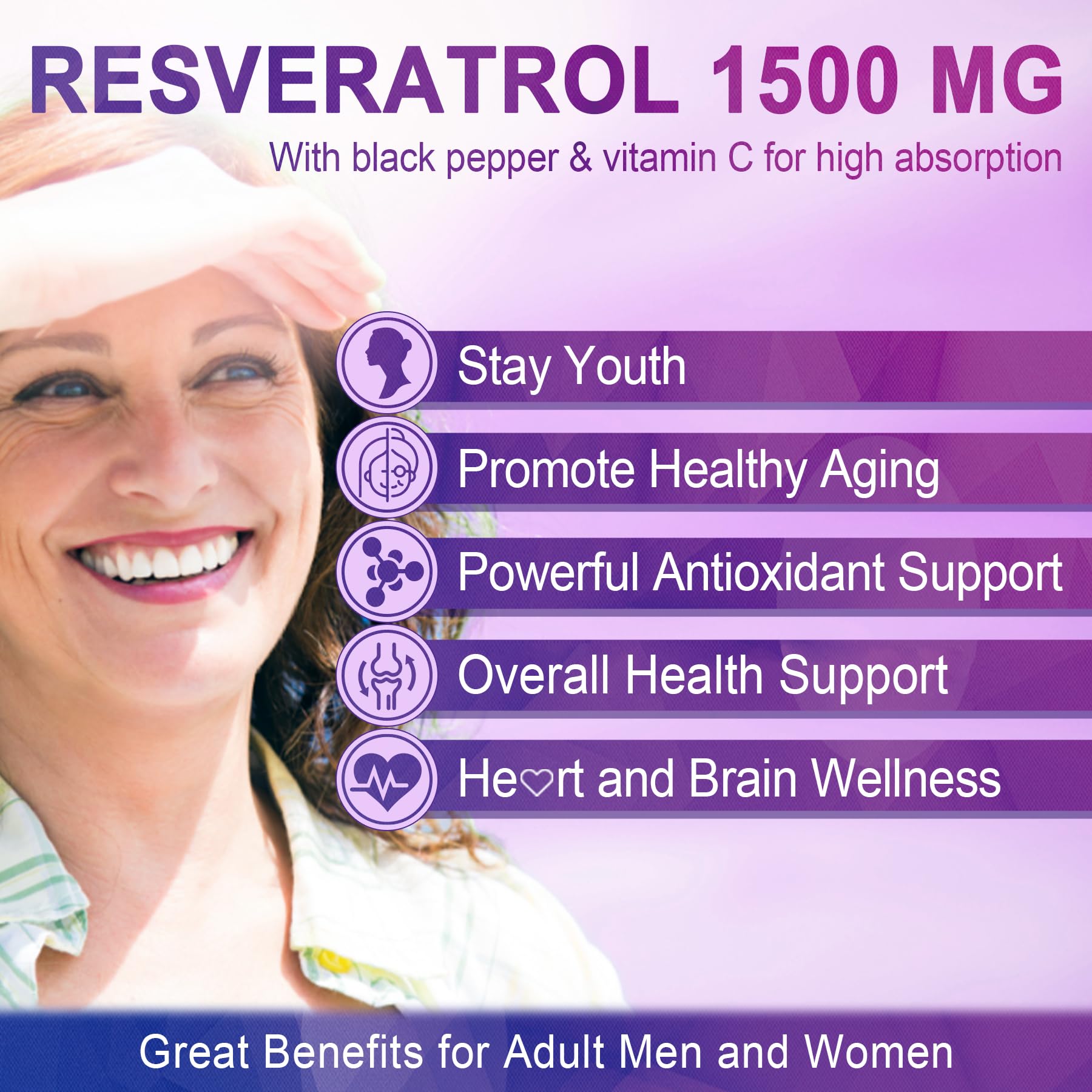 Nextdia Resveratrol Gummies 1500mg open bottle with gummies visible