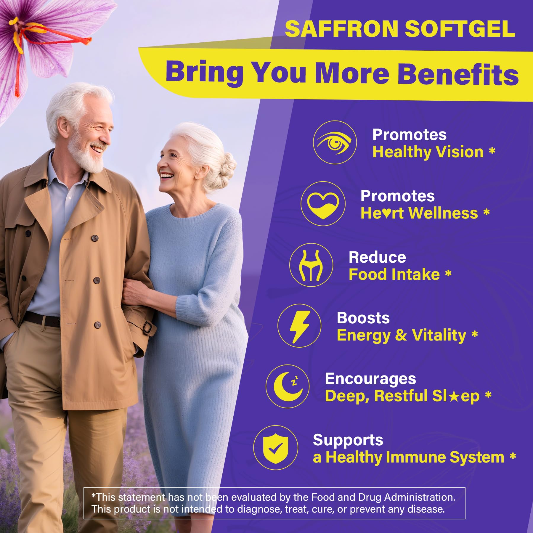 Nextdia Saffron Softgels 100mg lifestyle scene