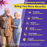 Nextdia Saffron Softgels 100mg lifestyle scene