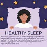 Nextdia Sleep Gummies bottle with a measuring spoon