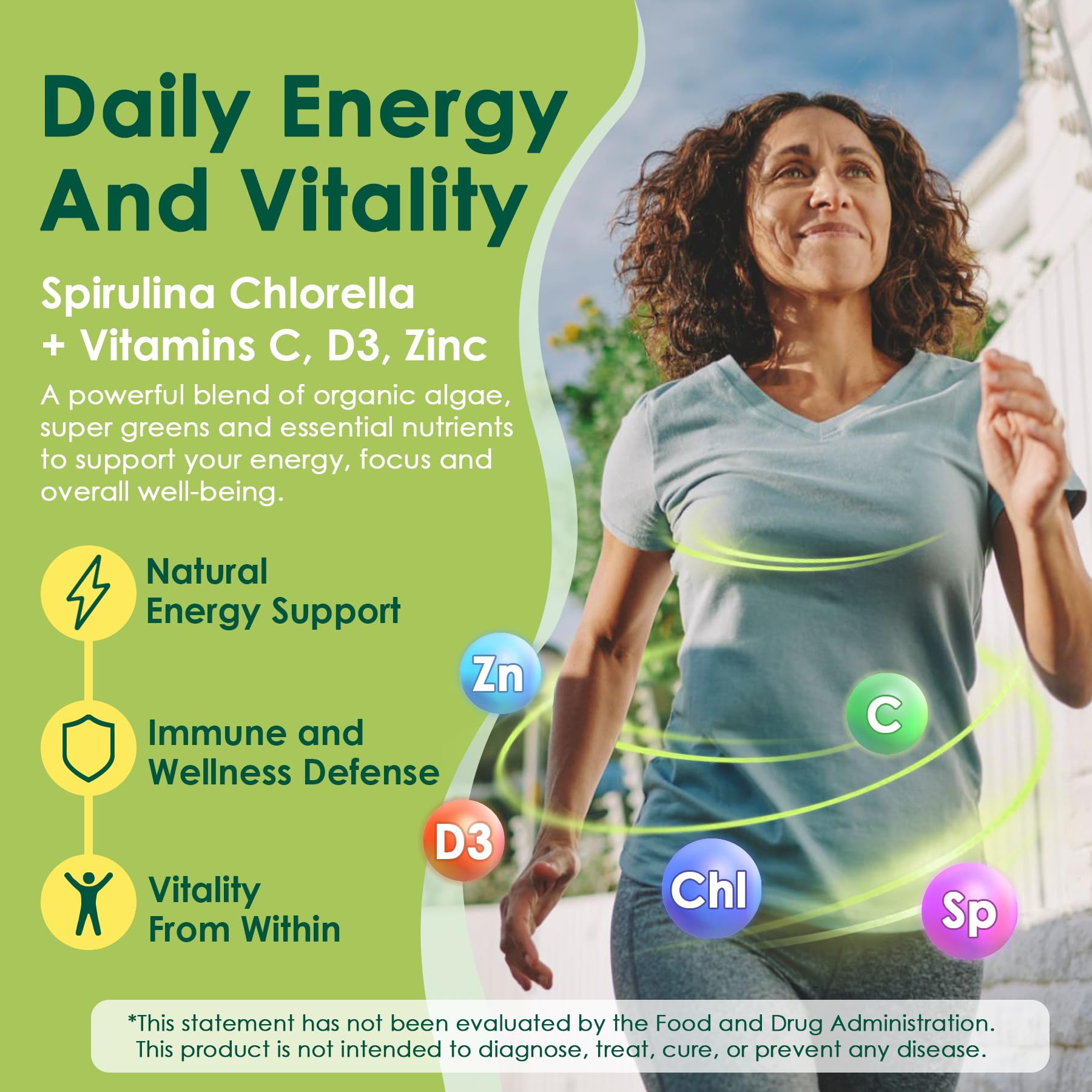 Nextdia Spirulina Chlorella Gummies ingredients list