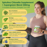 Nextdia Spirulina & Chlorella Gummies nutritional information