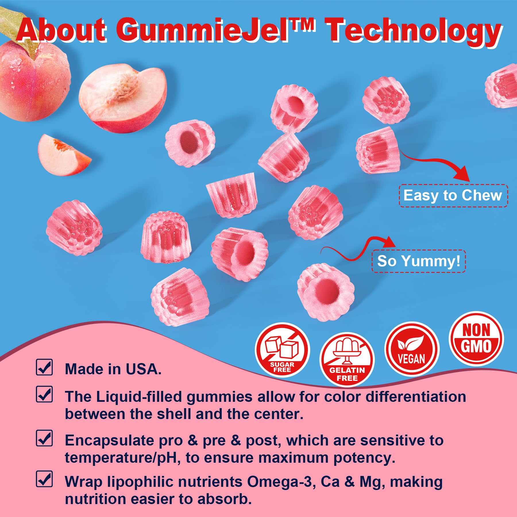 Nextdia Sugar-Free Pro+Pre+Postbiotic Gummies lifestyle scene