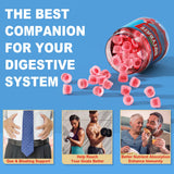 Nextdia Sugar-Free Pro+Pre+Postbiotic Gummies on a wooden table