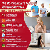 Nextdia TMG Methylated Multivitamin 1000mg in a glass of water