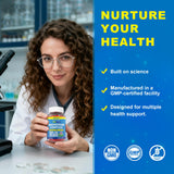 Nextdia Triple Magnesium Complex Gummies 500mg close-up of gummies