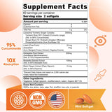 Nextdia Turmeric Ginger Complex 2000mg side view showing capsule