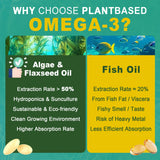 Nextdia Vegan Omega 3 1000mg supplement label close-up