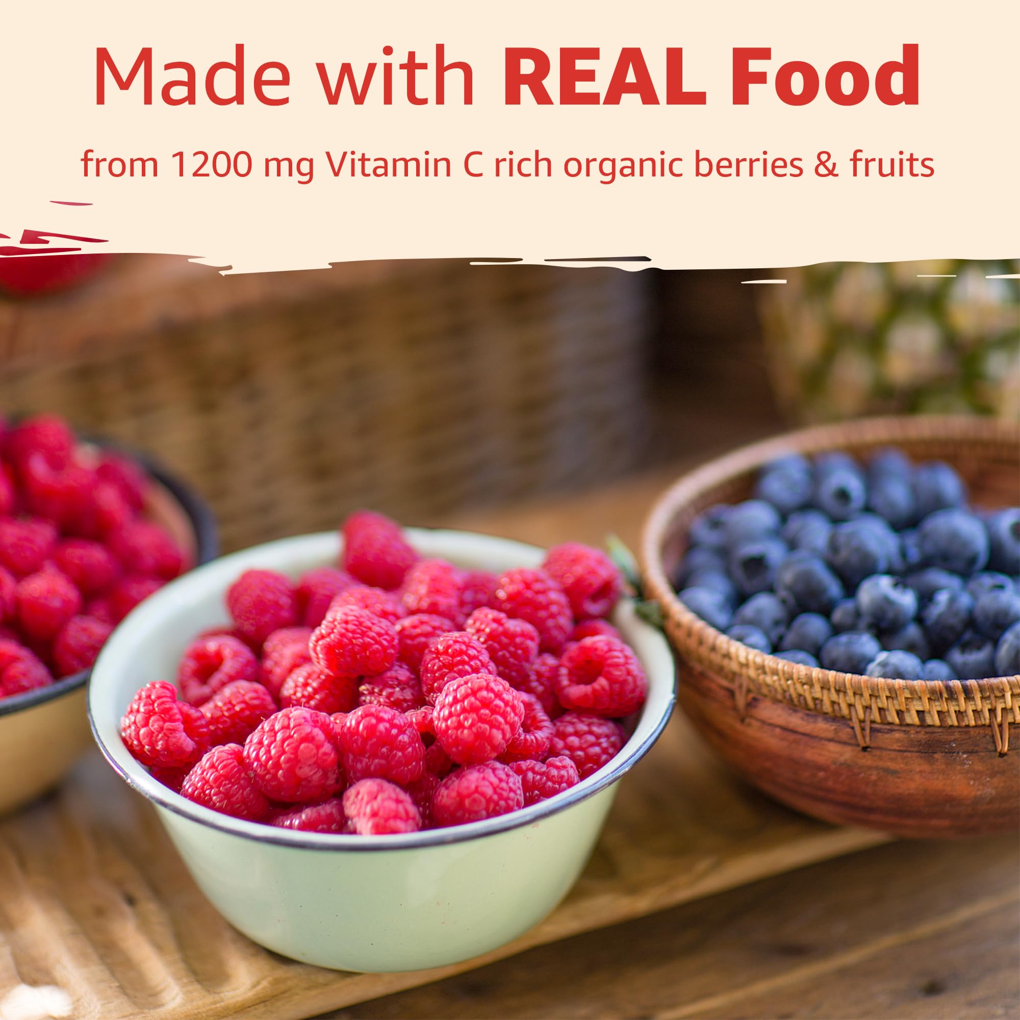 Nextdia Vitamin C Gummies nutritional information on back