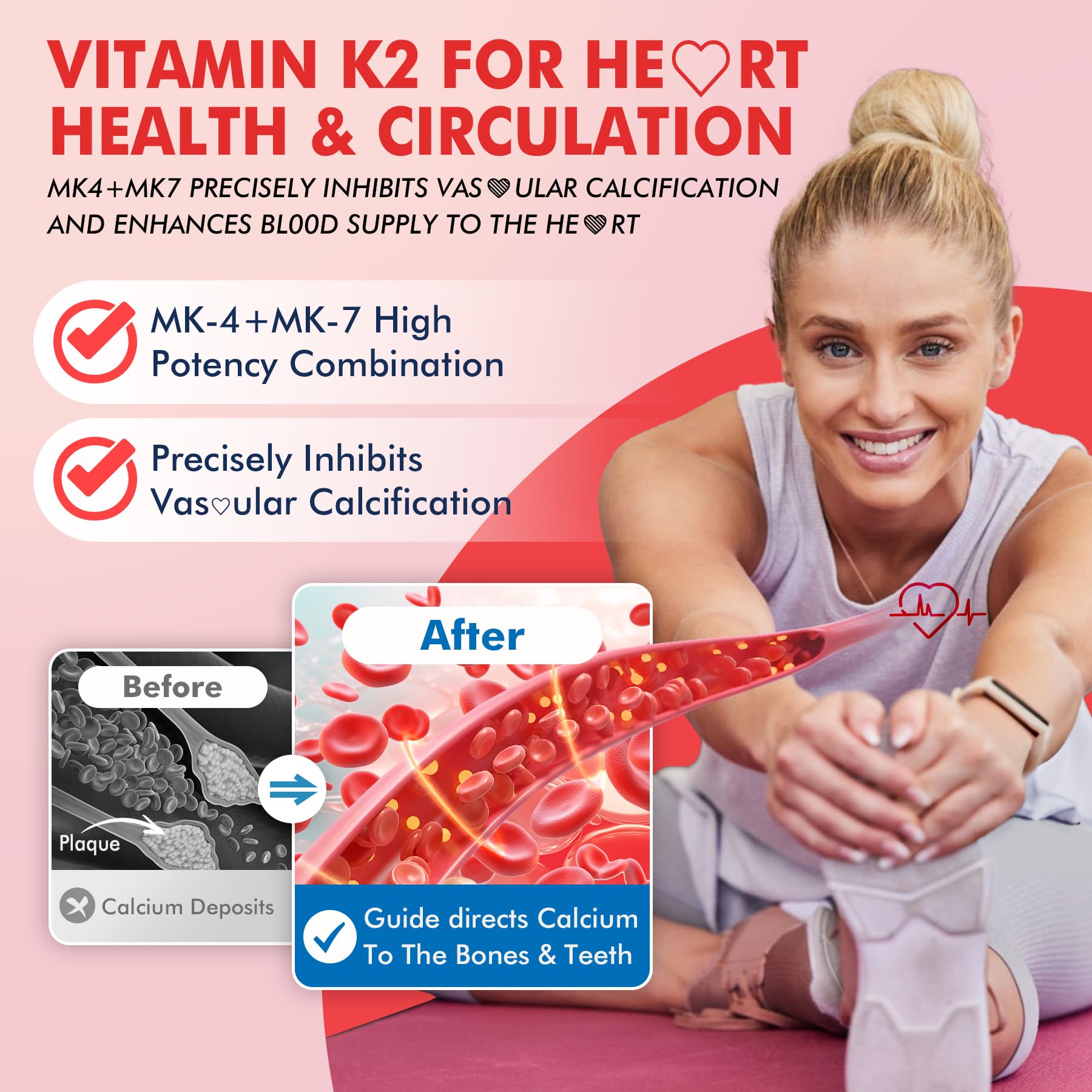 Nextdia Vitamin K2 Gummies side view of packaging