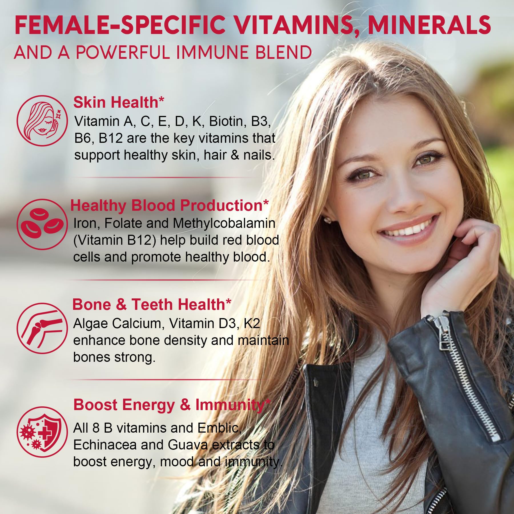 Nextdia Women's Multivitamin Gummies close-up of gummy