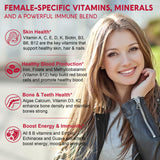 Nextdia Women's Multivitamin Gummies close-up of gummy