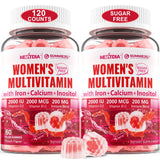 Nextdia Women's Multivitamin Gummies front view with packaging