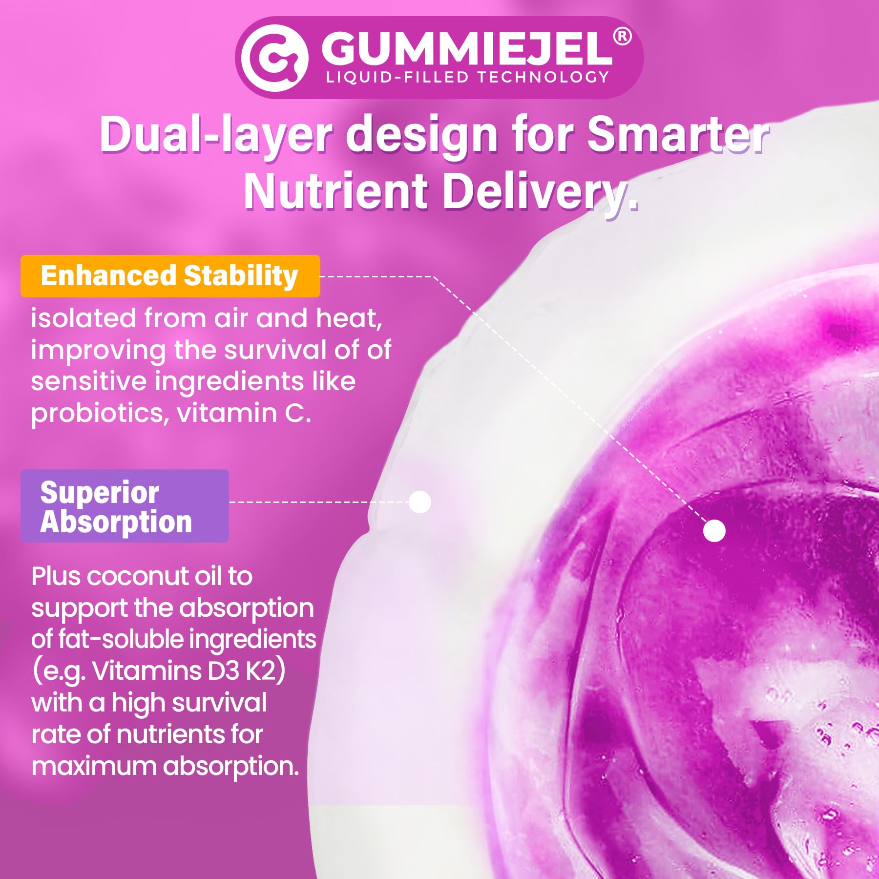 Nextdia Women's Multivitamin Gummies opened with gummies visible