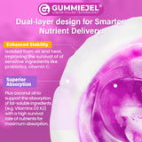 Nextdia Women's Multivitamin Gummies opened with gummies visible