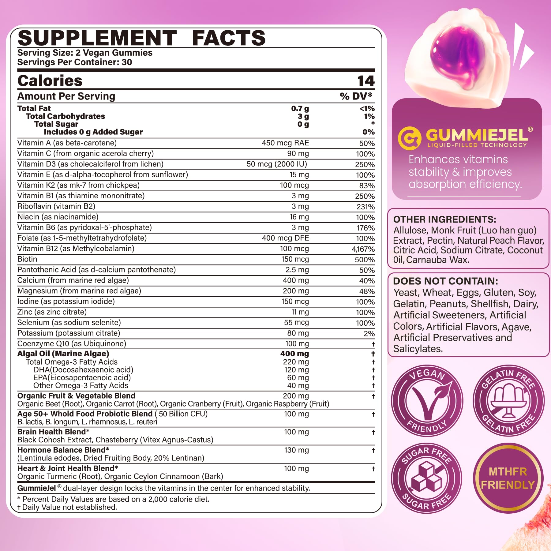 Nextdia Women's Multivitamin Gummies packaging