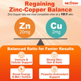 Nextdia Zinc Gummies open bottle view