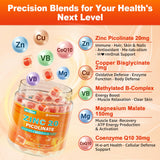Nextdia Zinc Gummies with nutritional information