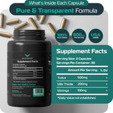NEXTGRADE Daily Liver Support Supplement bottle side view