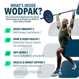 NF Sports WODPAK Multivitamins packaging showing contents