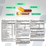 NF Sports WODPAK Multivitamins with fish oil and berry extract